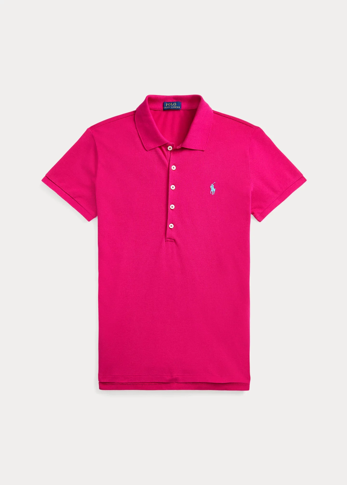 Slim Fit Stretch Polo Shirt - 1