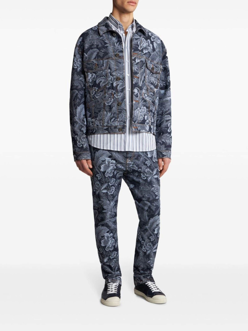 Etro striped cotton shirt outlook
