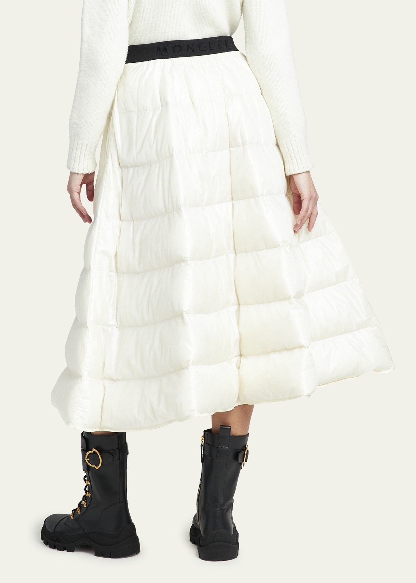 Puffer Midi Skirt - 3
