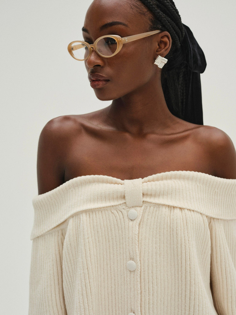 Paola Off Shoulder Sweater 4