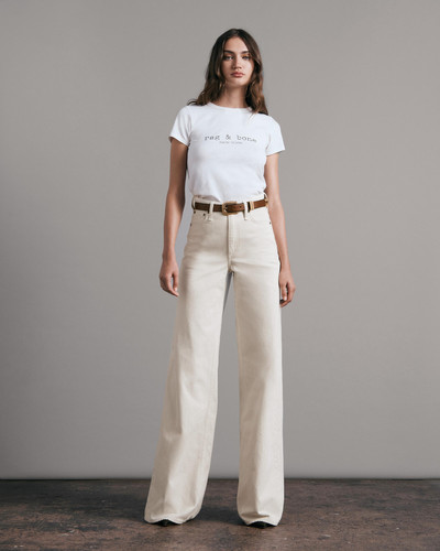 rag & bone Sofie High-Rise Wide Leg - Ecru
Relaxed Fit Light Natural Jean outlook