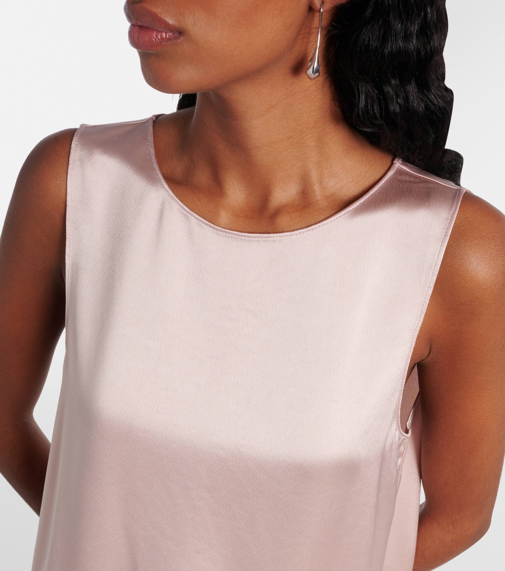Barb satin minidress - 4