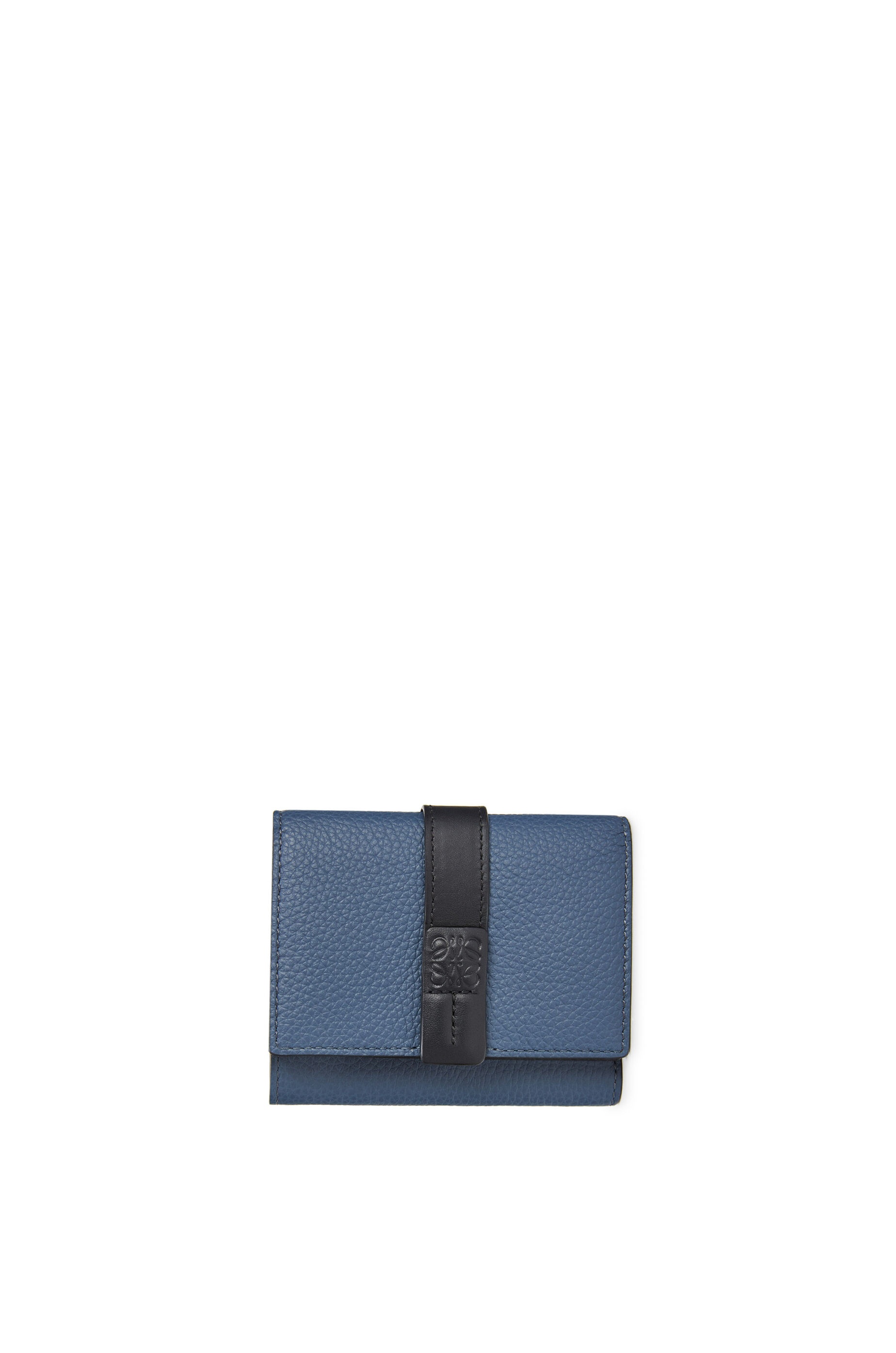 Trifold wallet in soft grained calfskin - 1