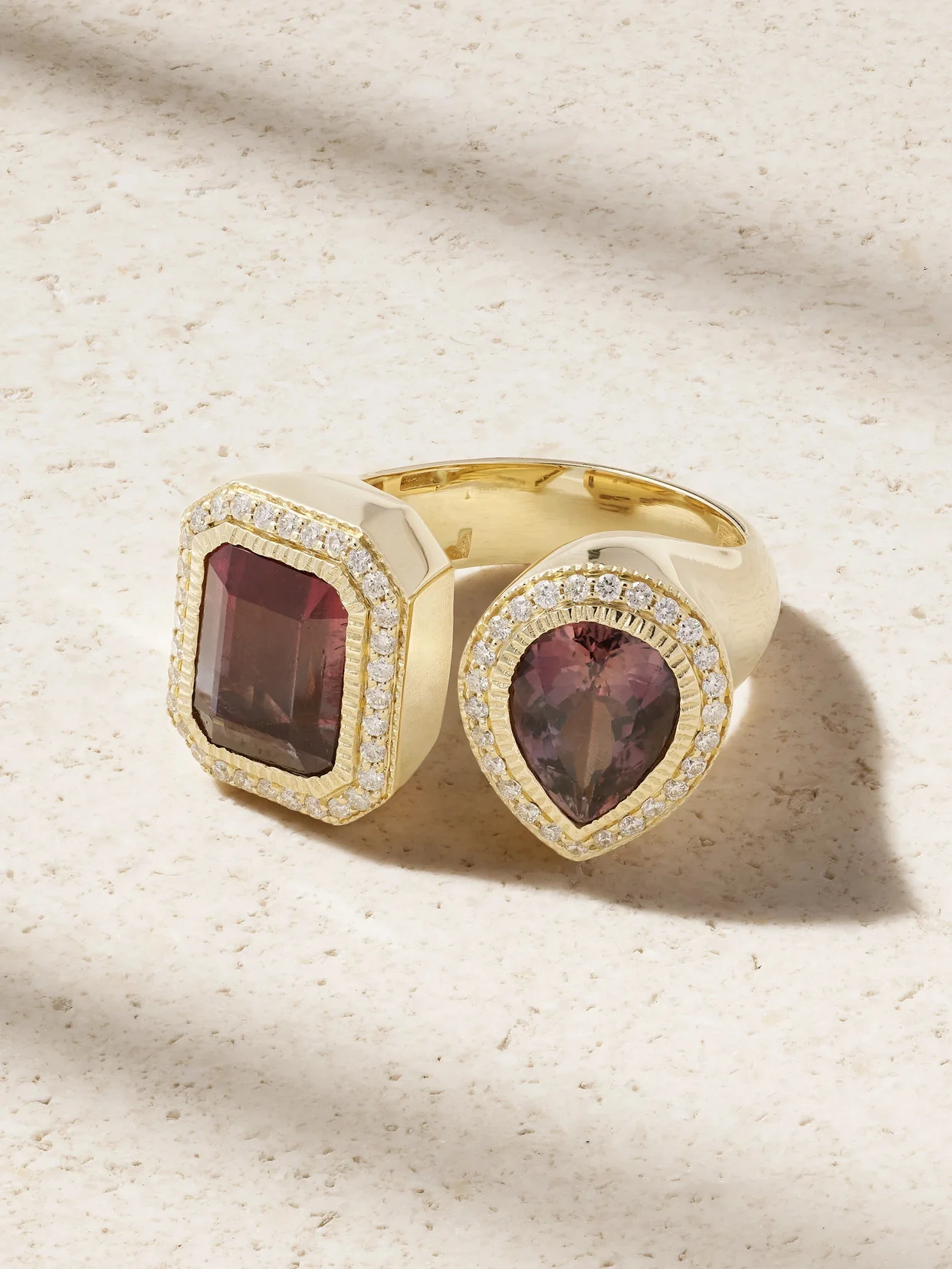 14-karat Gold, Tourmaline And Diamond Ring - 1