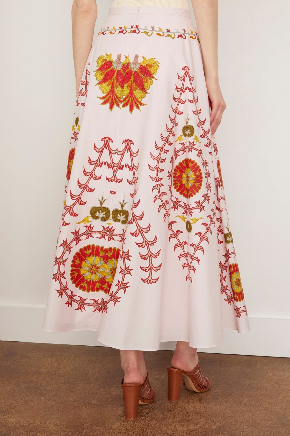 Skirt in Rose/Red - 4