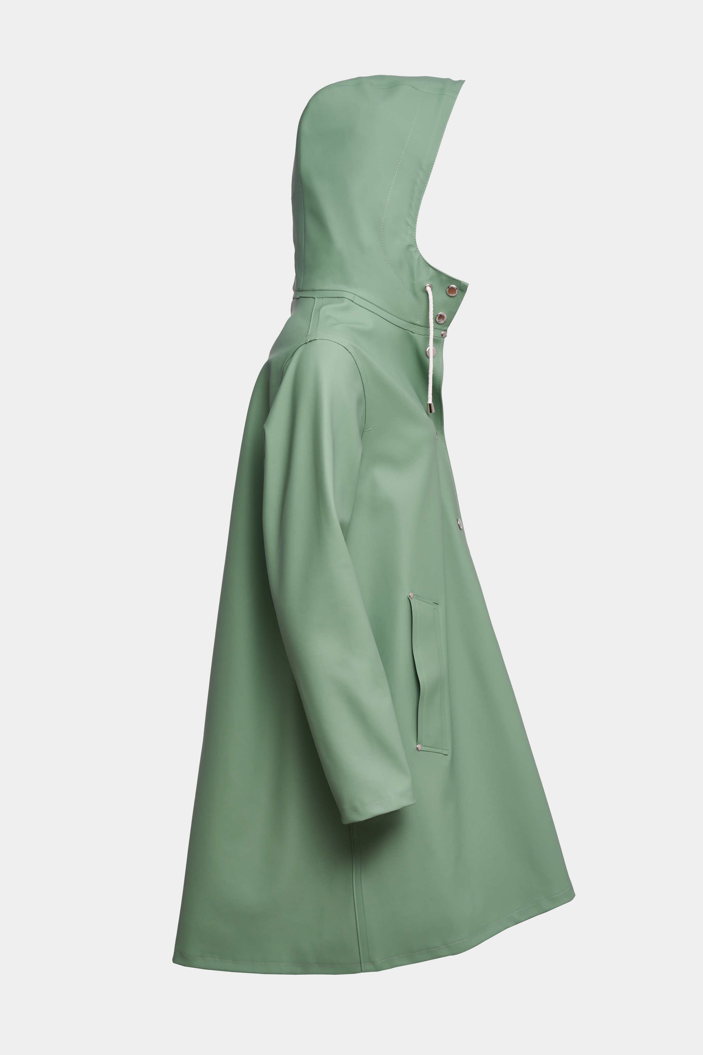 Mosebacke Raincoat Loden Green - 5