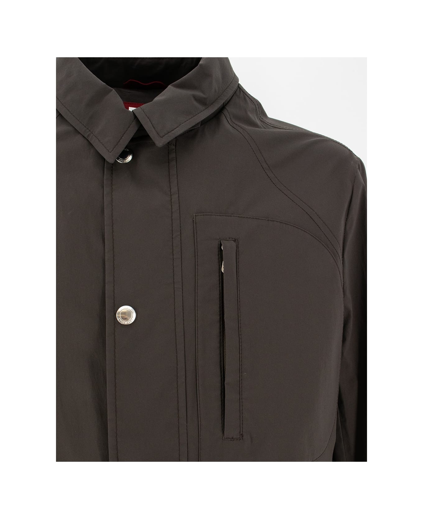 High-neck Long-sleeved Jacket - 3