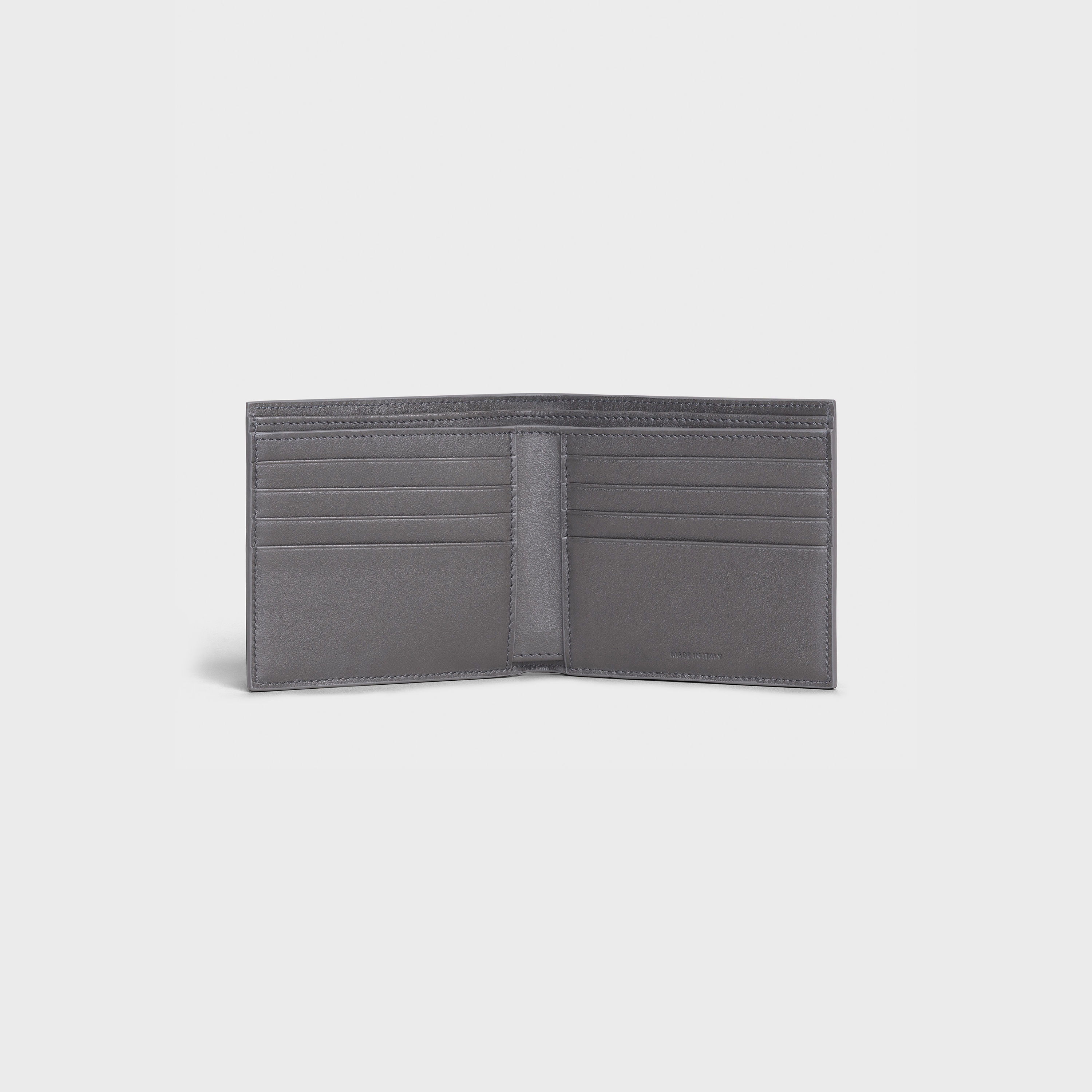 Bi-fold wallet in Grained calfskin - 4