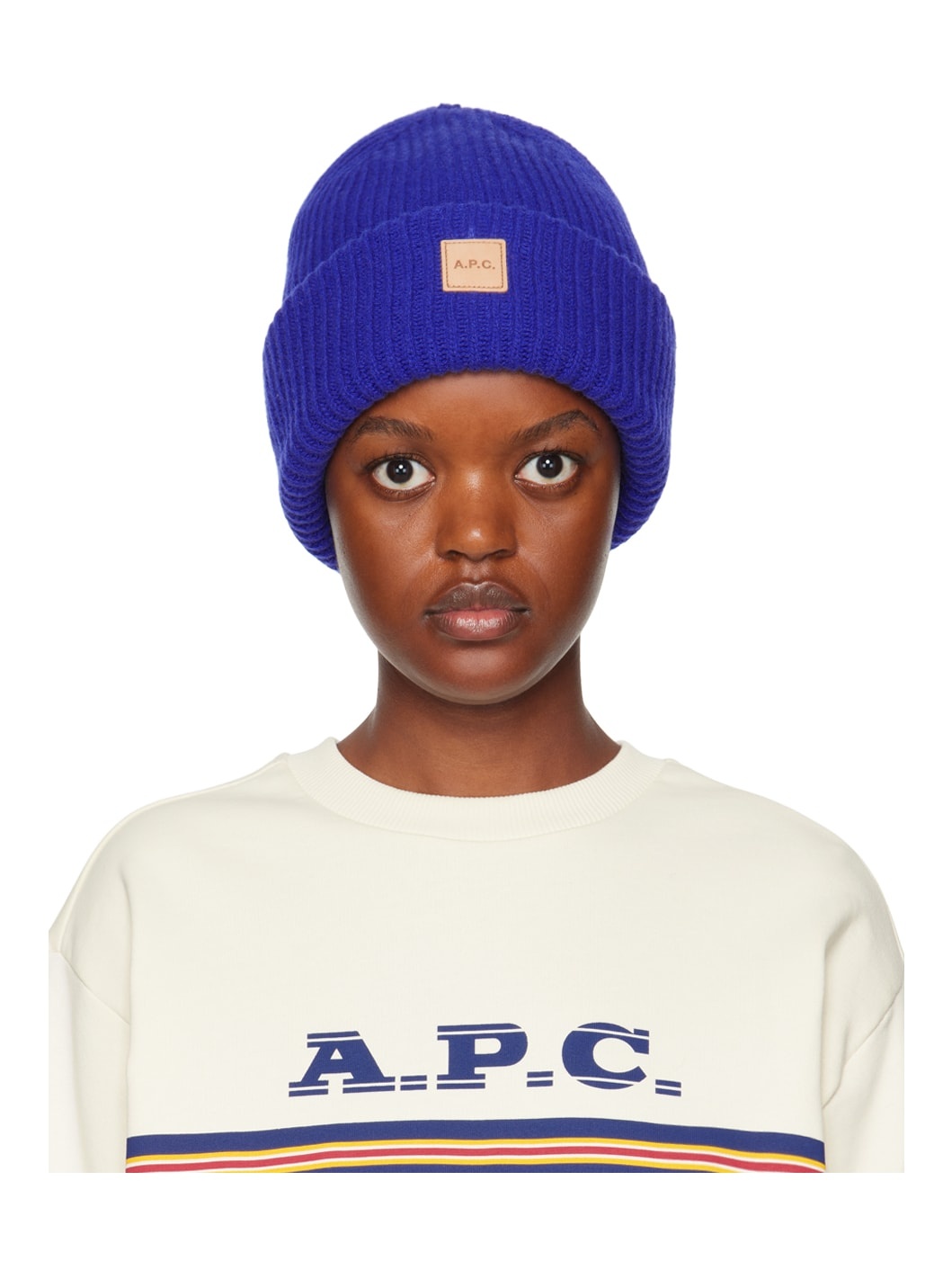 Blue Michele Beanie - 1