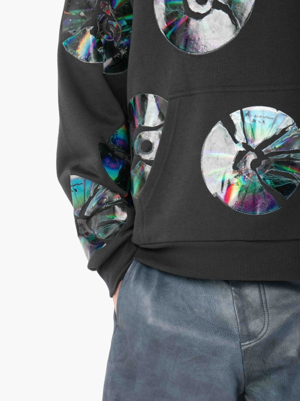 SMASHED CD HOODIE - 5