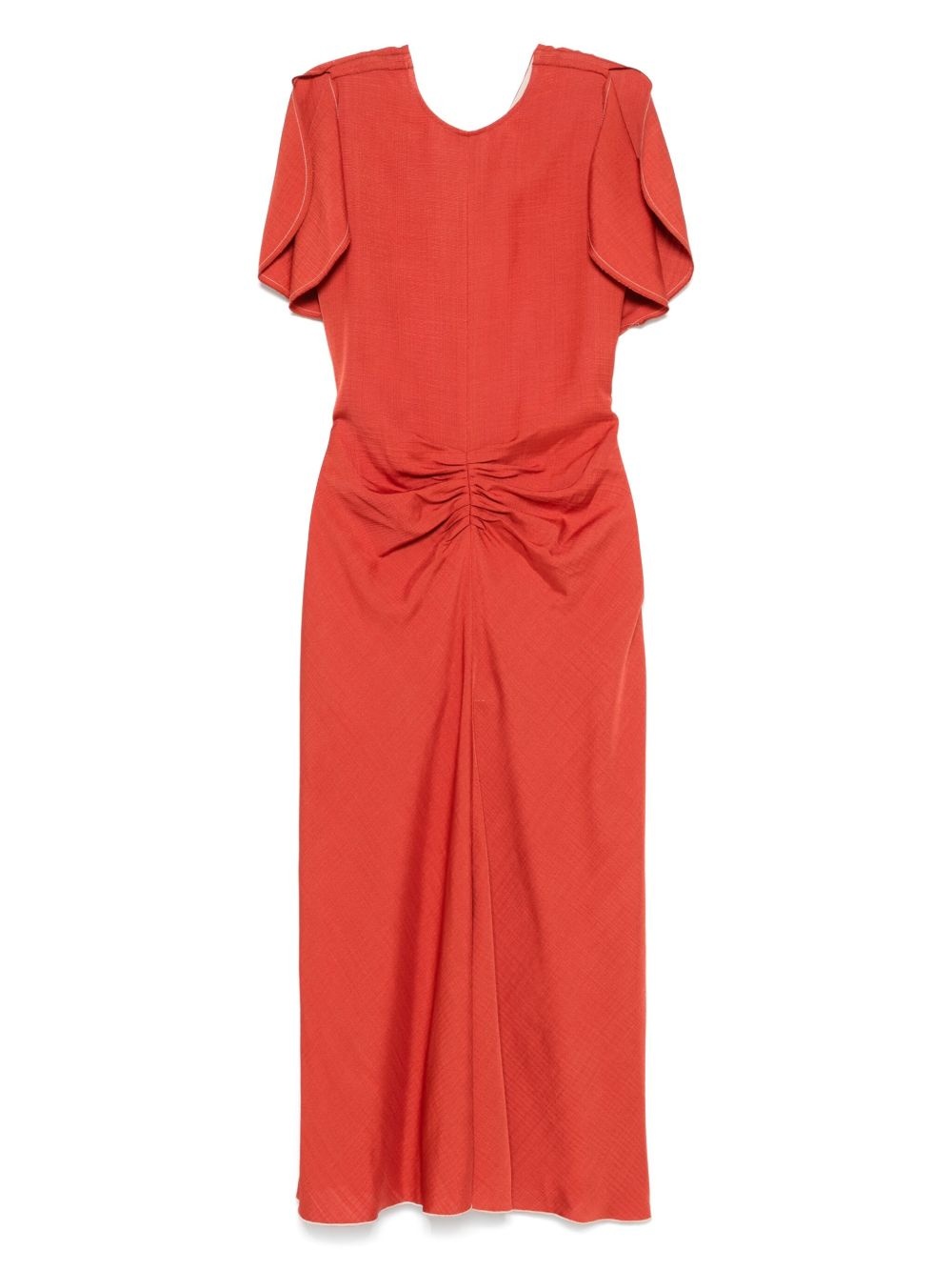 draped dress - 1