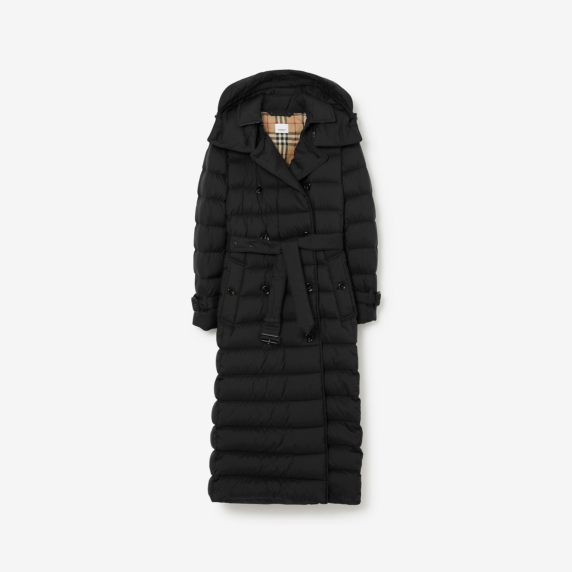 Detachable Hood Puffer Coat - 1