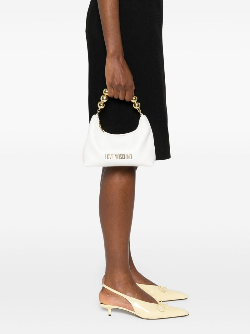 Moschino logo-lettering tote bag outlook