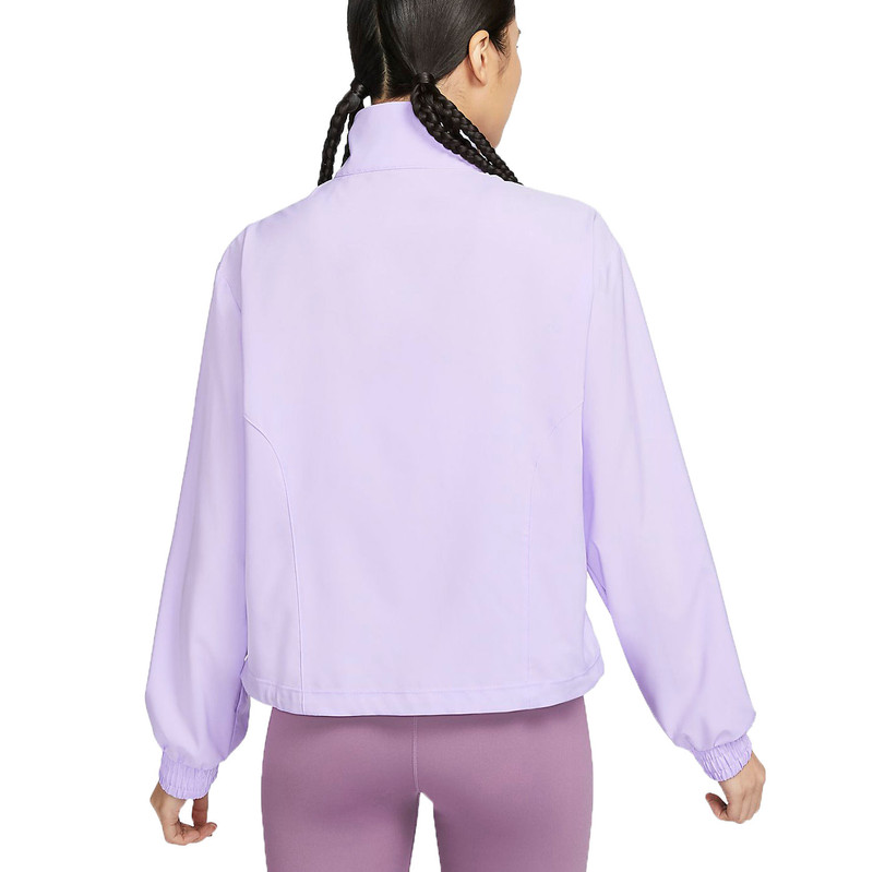 Nike (WMNS) Nike Dri-FIT One Jacket (Asia Sizing) 'Purple' FB5016-512 outlook
