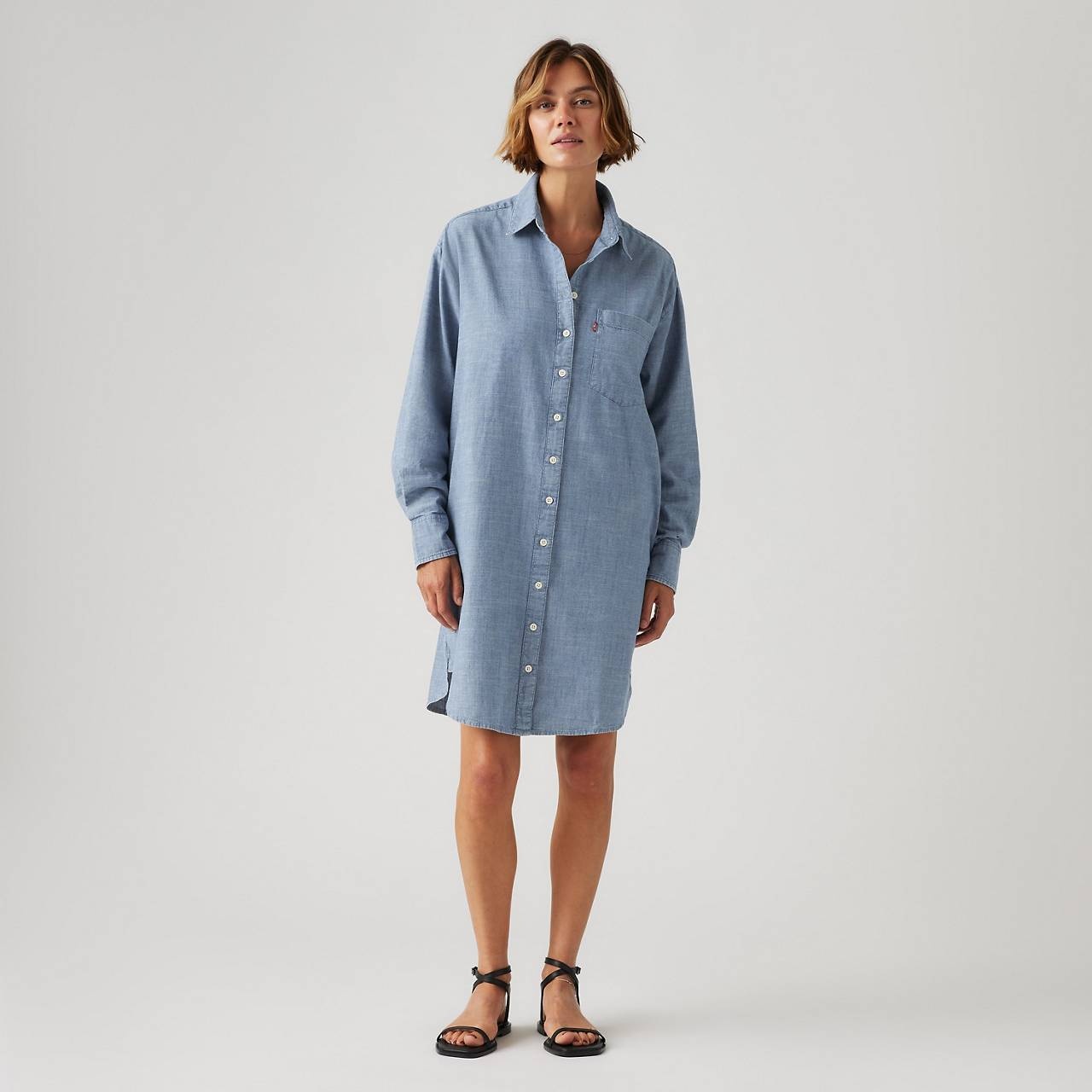 HARLIE BOYFRIEND SHIRT DRESS - 2