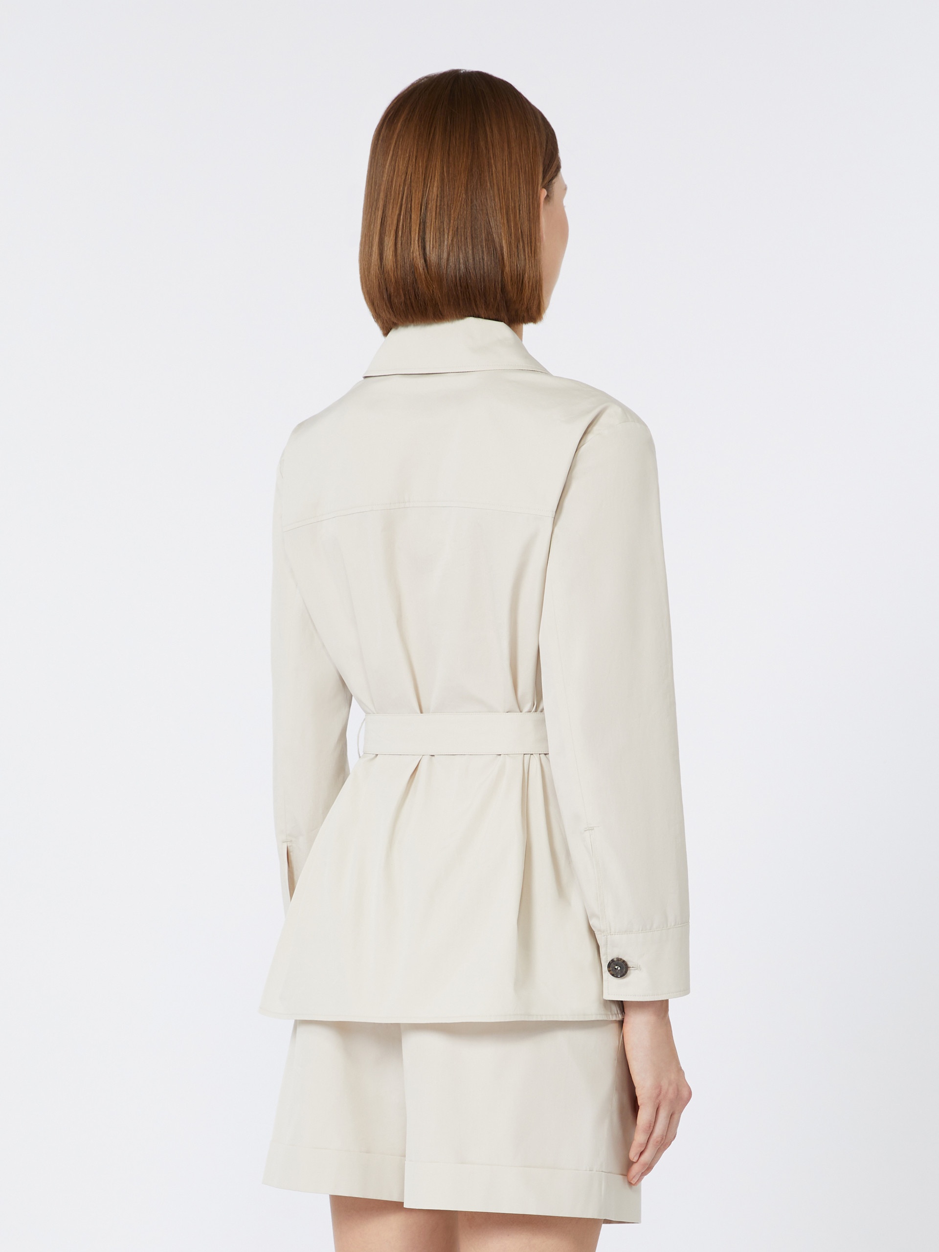 CARLA Cotton shirt with belt detail - 4