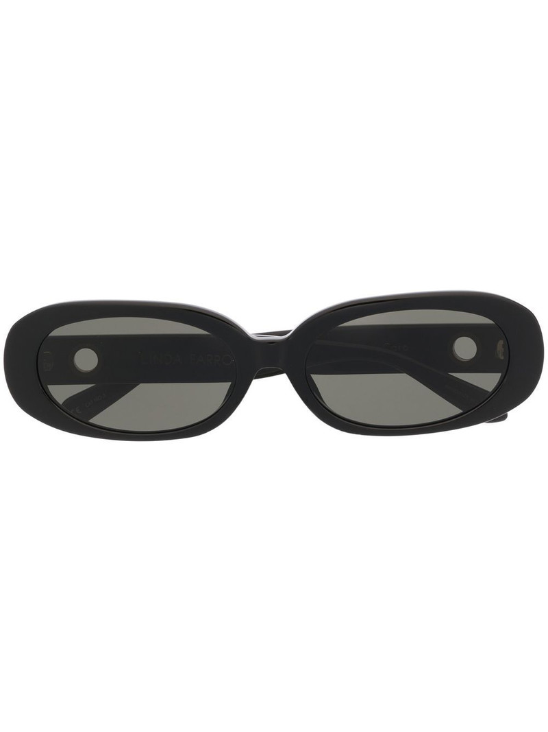 Cara oval-frame sunglasses 1