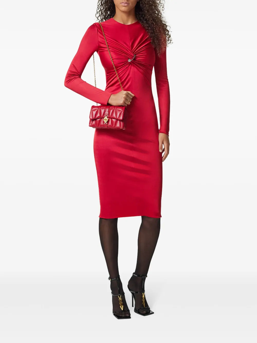 Robe de cocktail rouge - 2