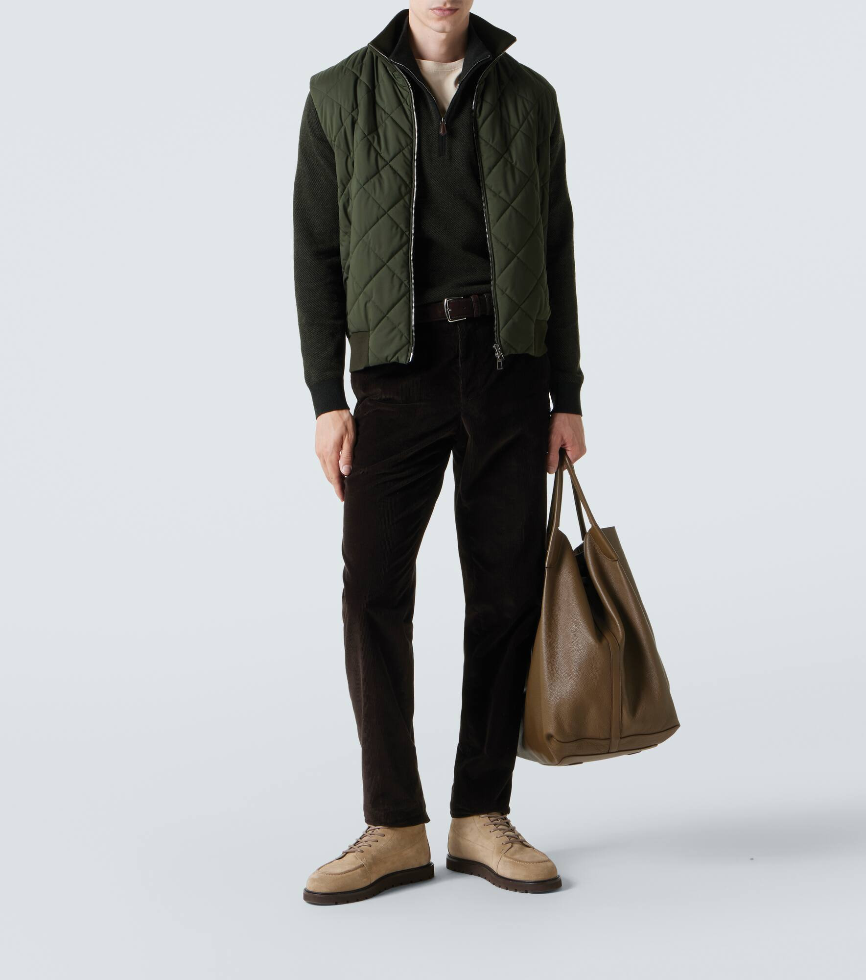 Roadster cashmere half-zip sweater - 2