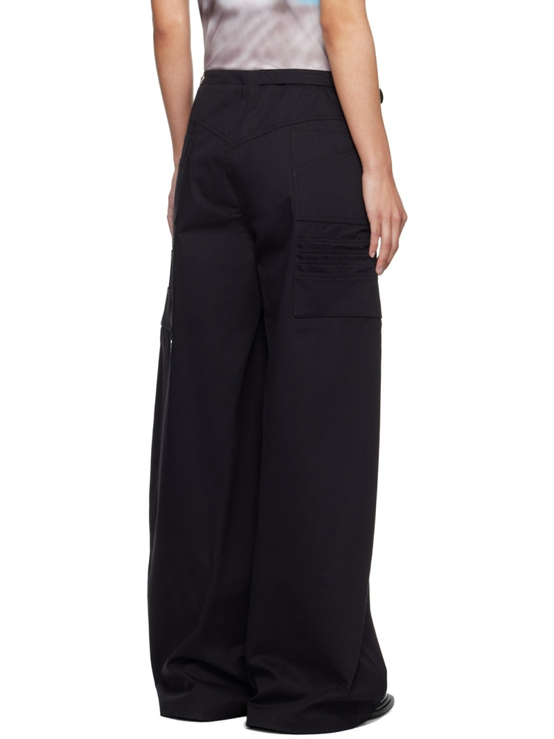 Black Miller Wallet Trousers 3