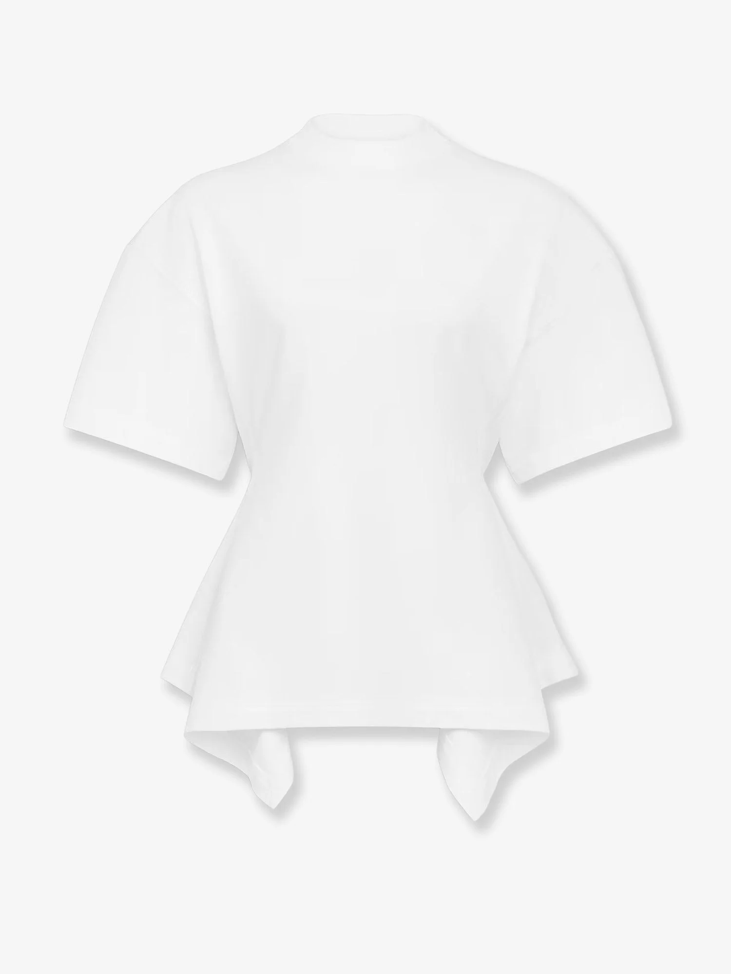 Paneled Cotton T-Shirt - 1