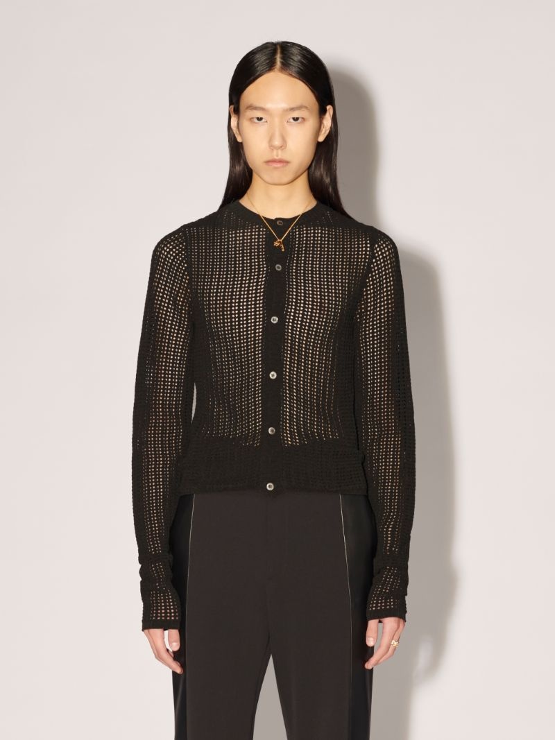 KNIT SLIM CARDIGAN - 3