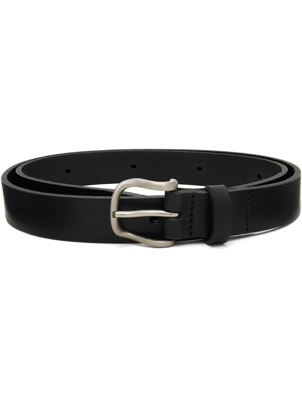 Black Drape Buckle Belt - 1
