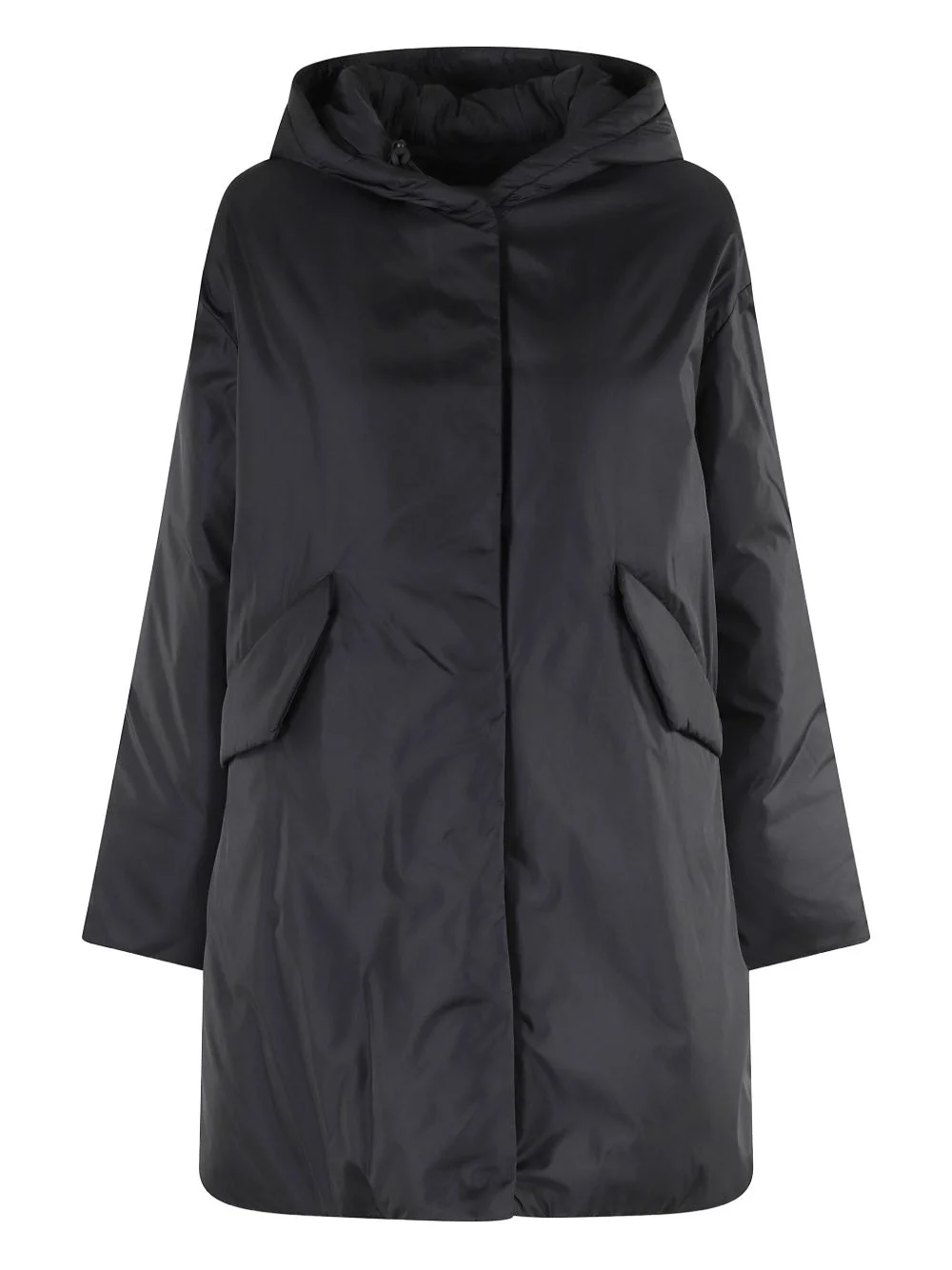 hooded padded coat - 1