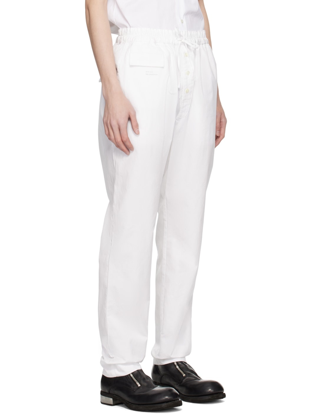 White Easy Pants - 2
