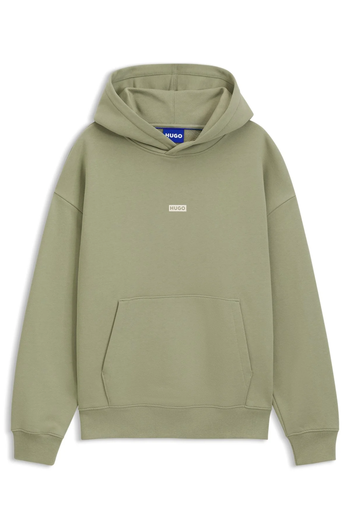 LOGO-DETAIL HOODIE IN COTTON TERRY - 1