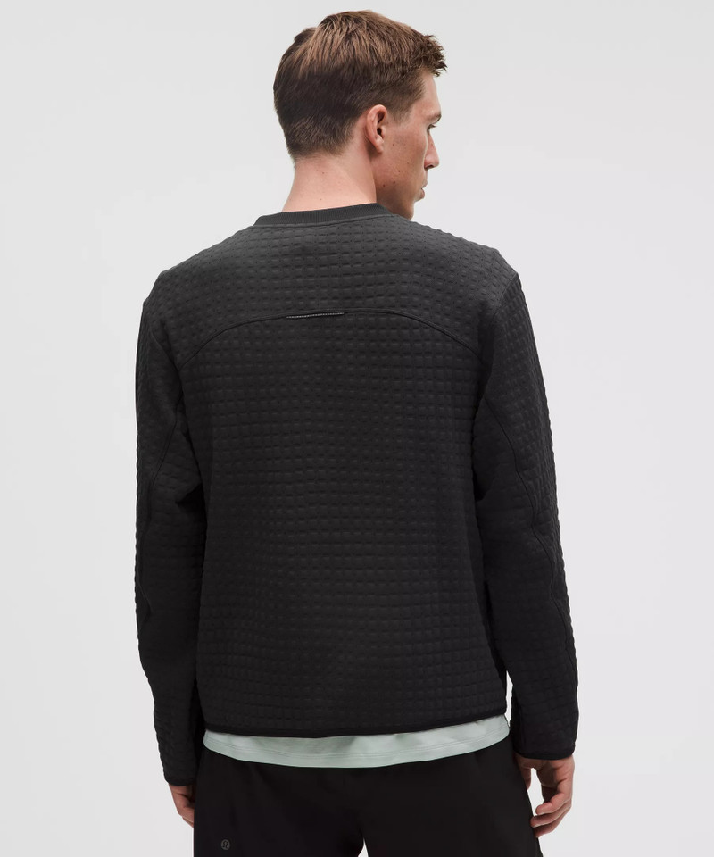 3D Waffle-Knit Jacquard Pullover 3