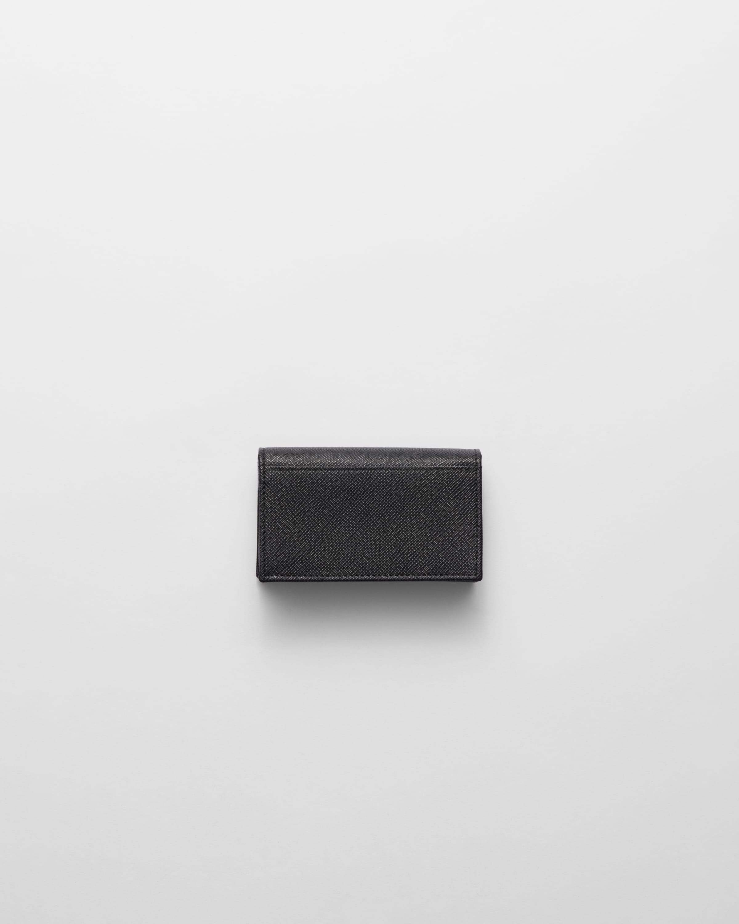 Saffiano leather card holder - 3