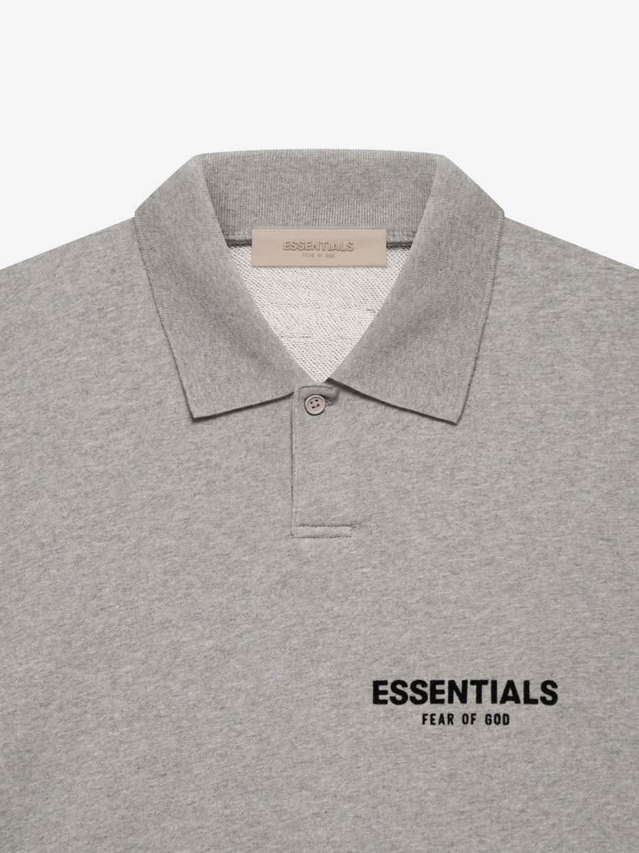 ESSENTIALS LS POLO - 3