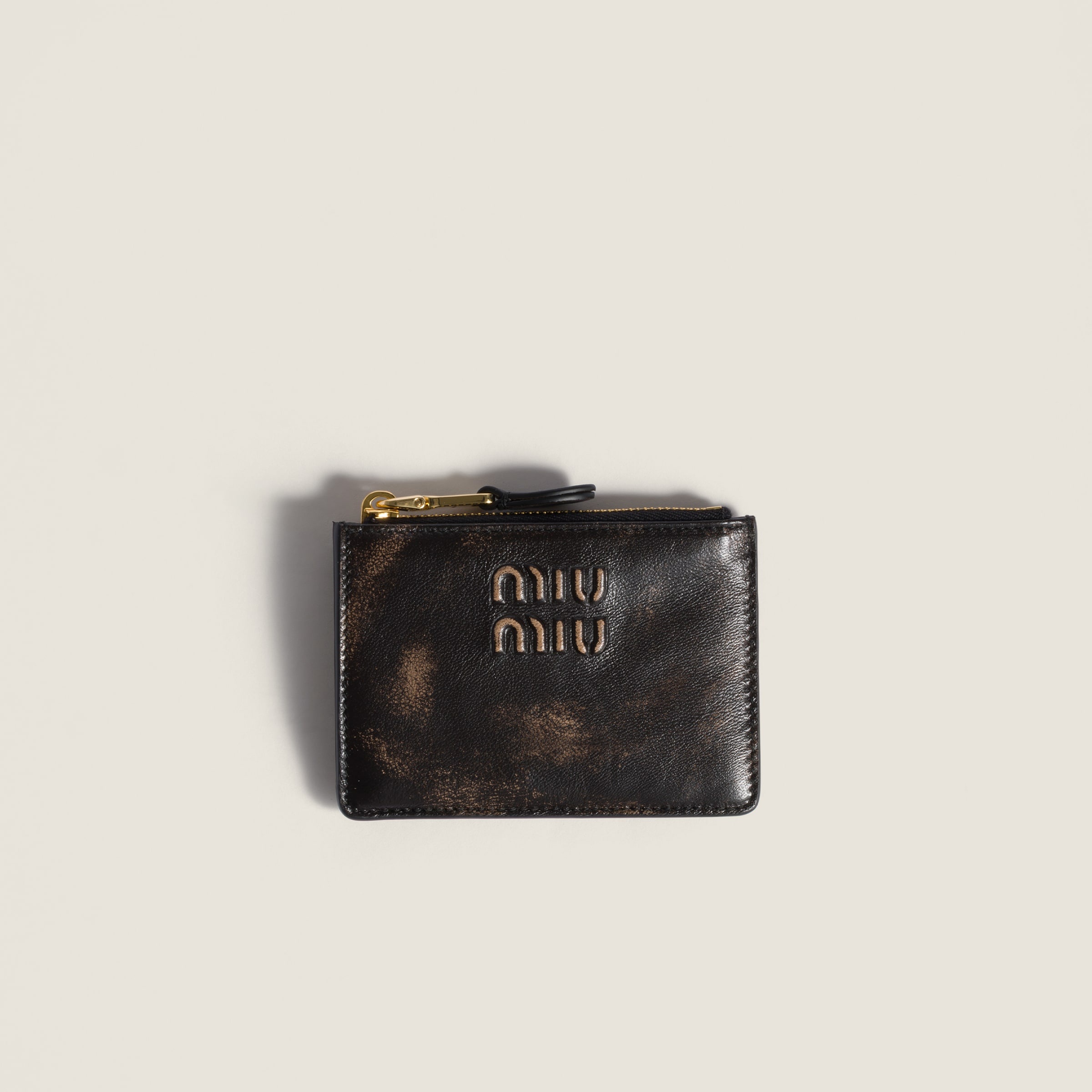Nappa leather card holder - 1