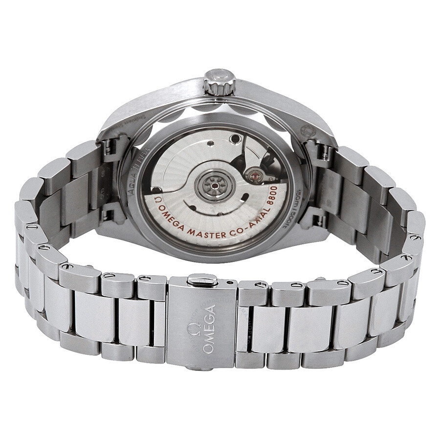 Omega Seamaster Aqua Terra Co-Axial Master Chronomter Automatic Blue Dial Ladies Watch 220.10.34.20. - 3