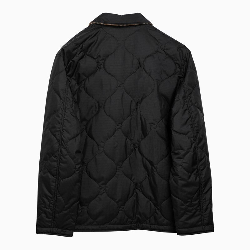 Burberry Reversible Quilted Jacket Black Men - 2