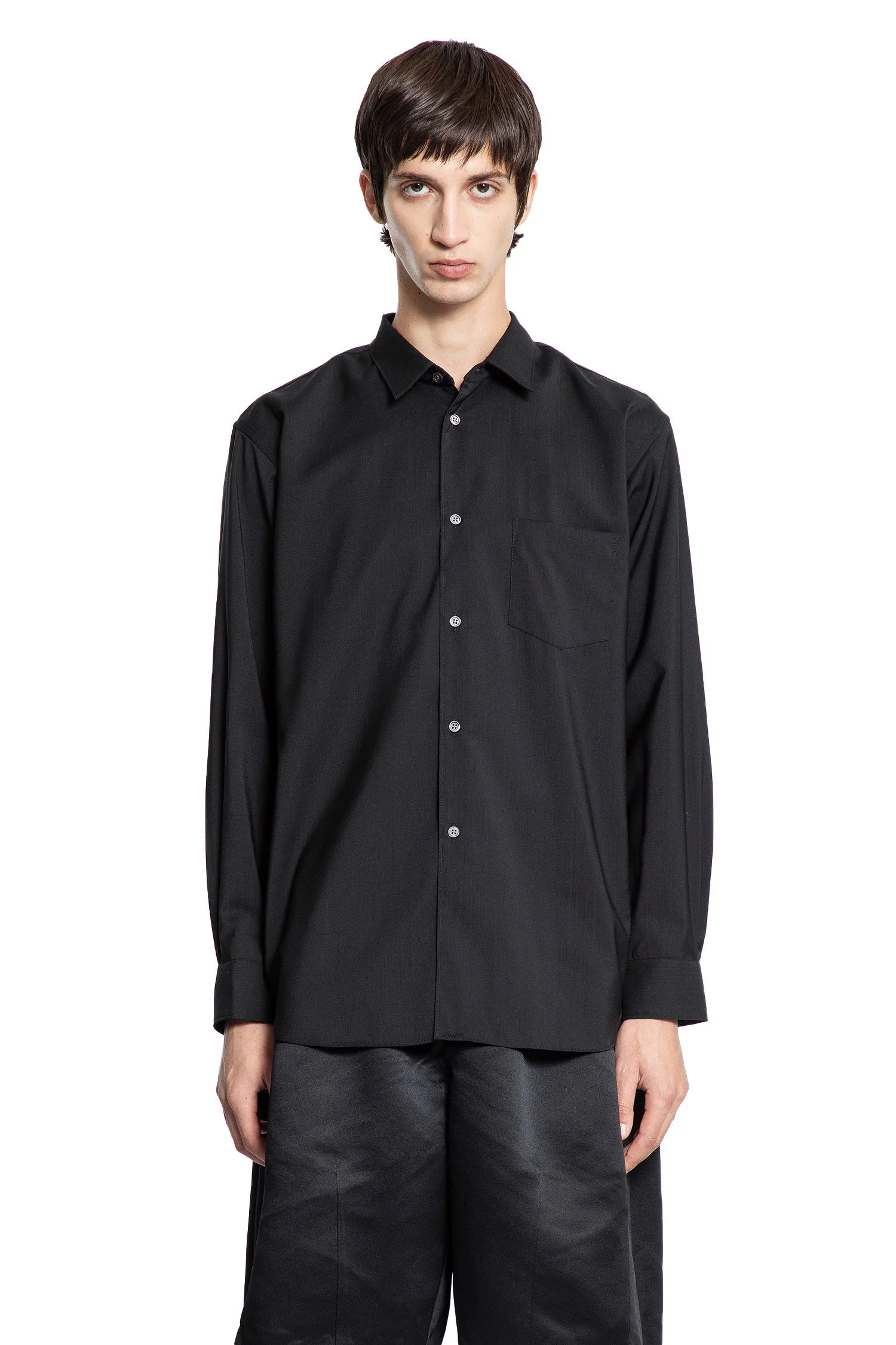 Wool Pocket Shirt - 1