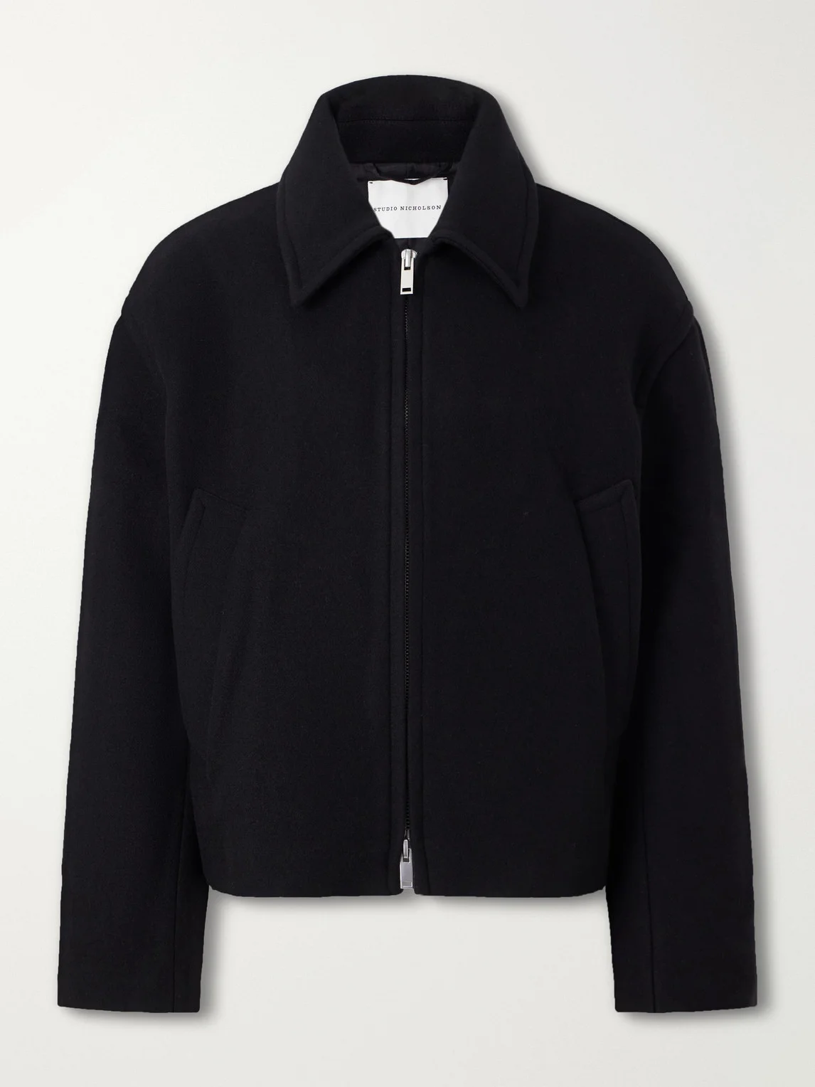 Wool and Cashmere-Blend Zip-Up Blouson Jacket - 1