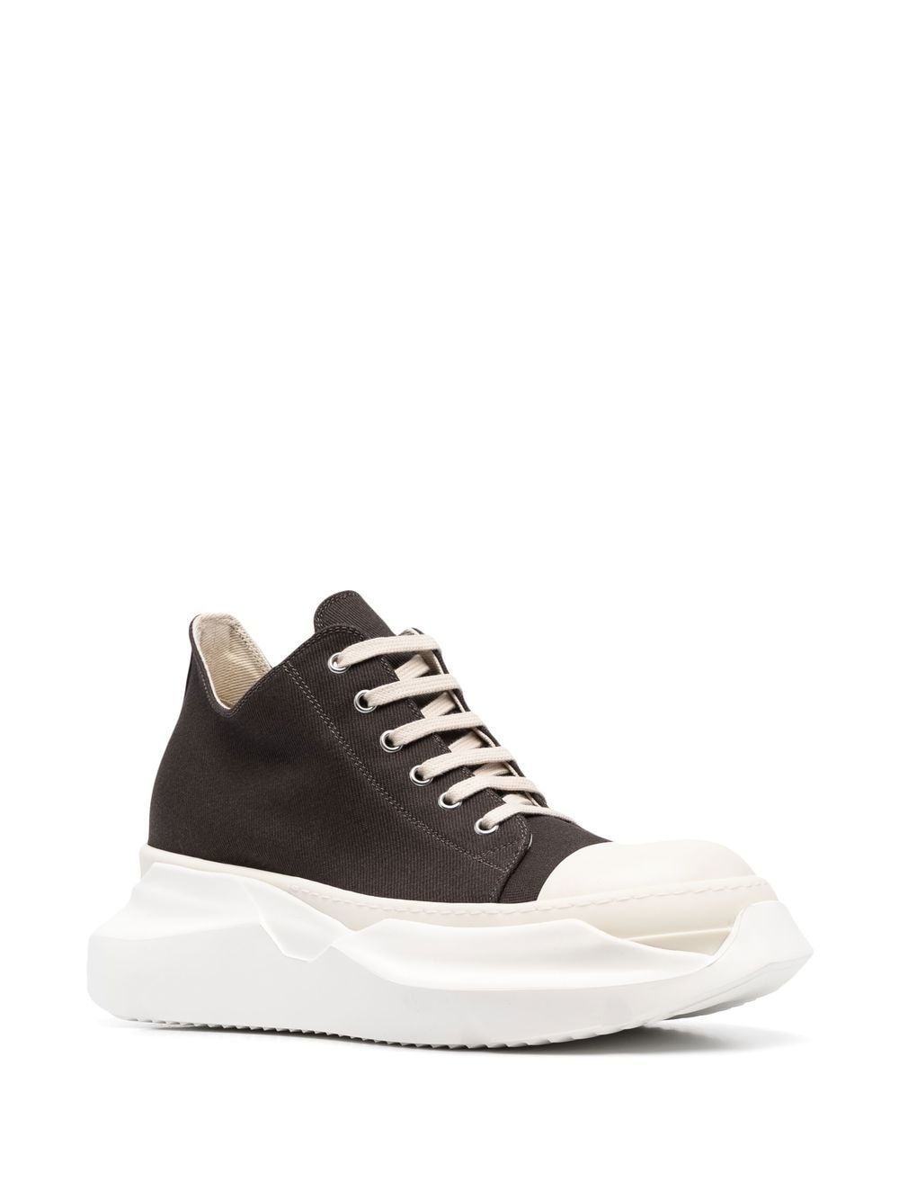 Abstract low-top sneakers - 2