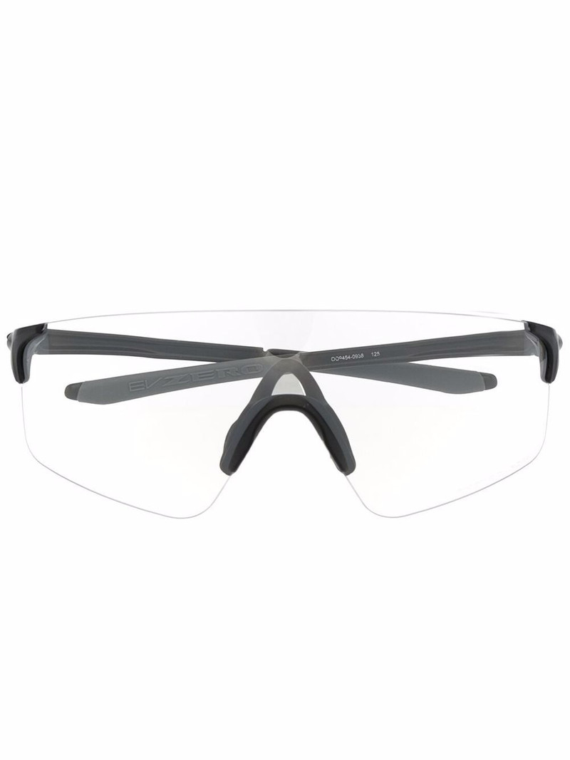 square-frame clear-lens sunglasses 1