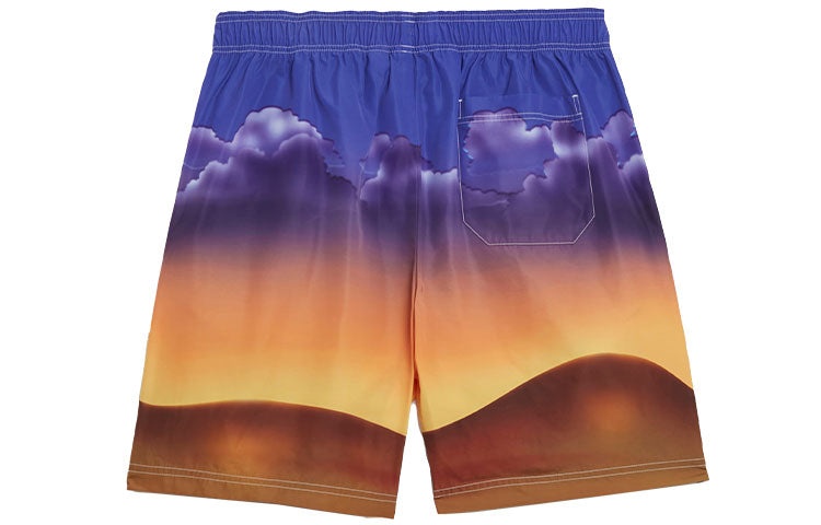 adidas originals x Kerwin Frost Crossover Cartoon Full Print Contrasting Colors Sports Shorts H66312 - 2
