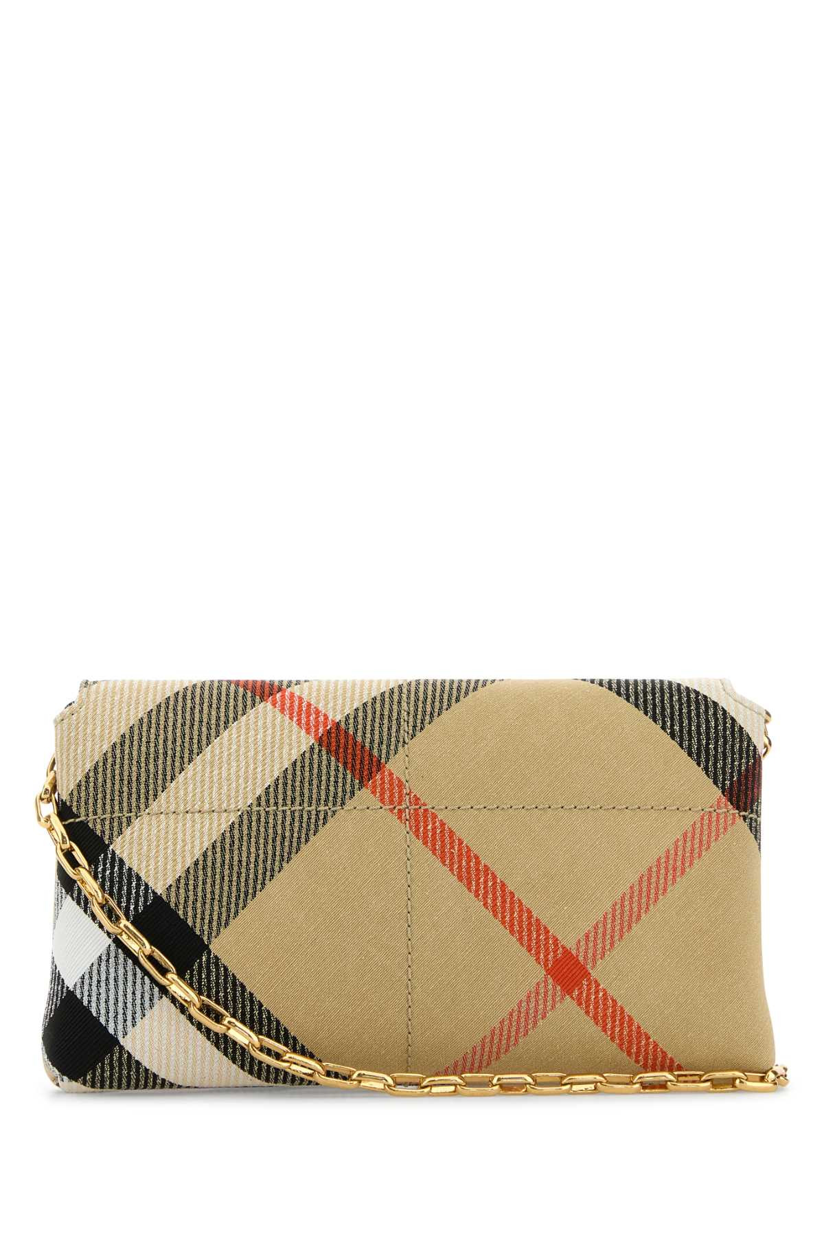 Burberry Women Embroidered Fabric Crossbody Bag - 3