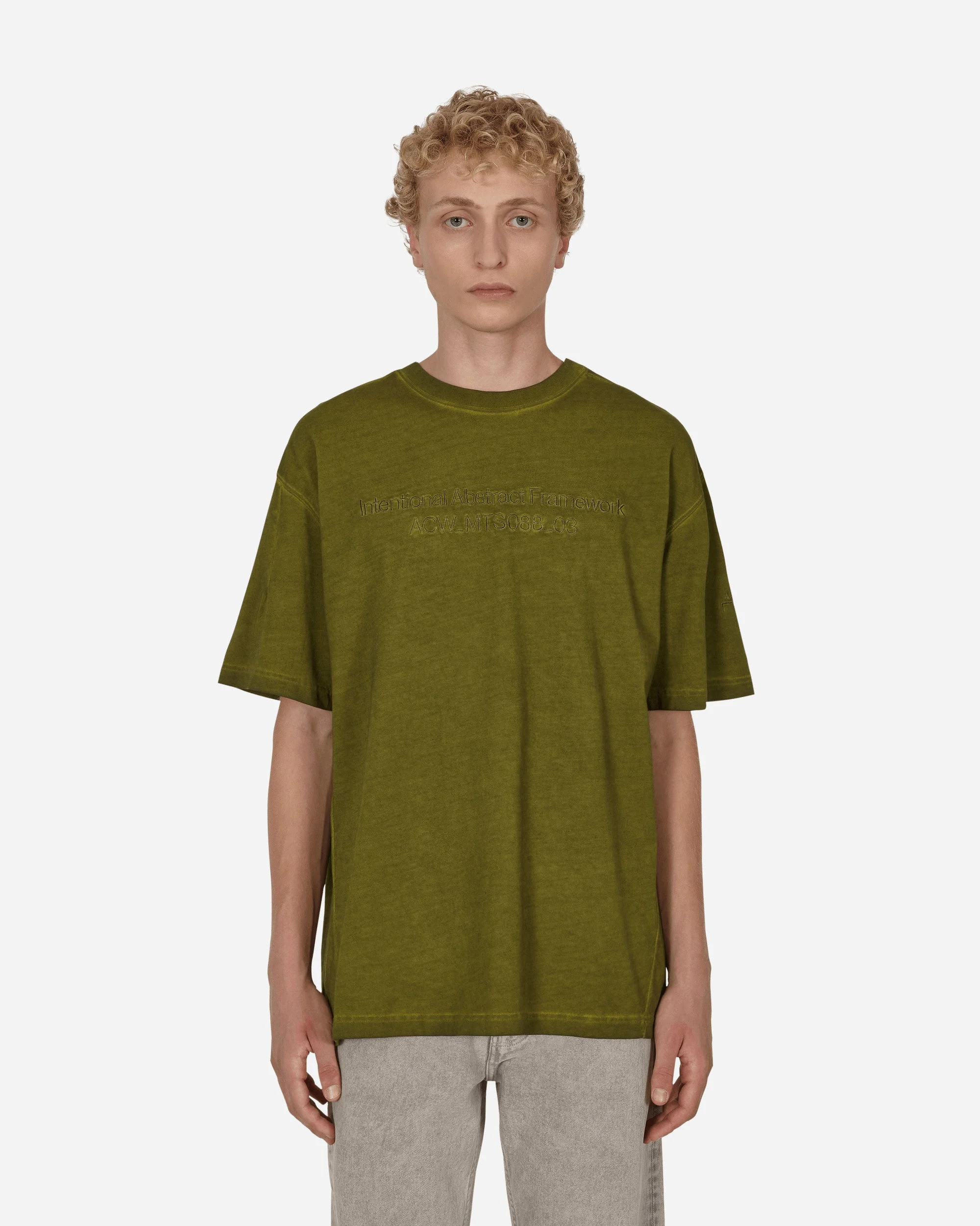 Overdye T-Shirt Green - 1