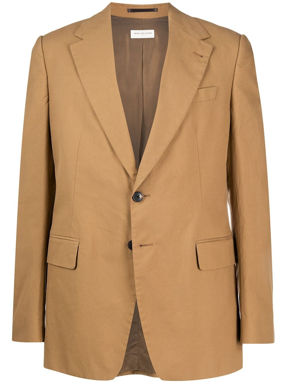 Dries Van Noten Men Burness Long Jacket Cotton - 6