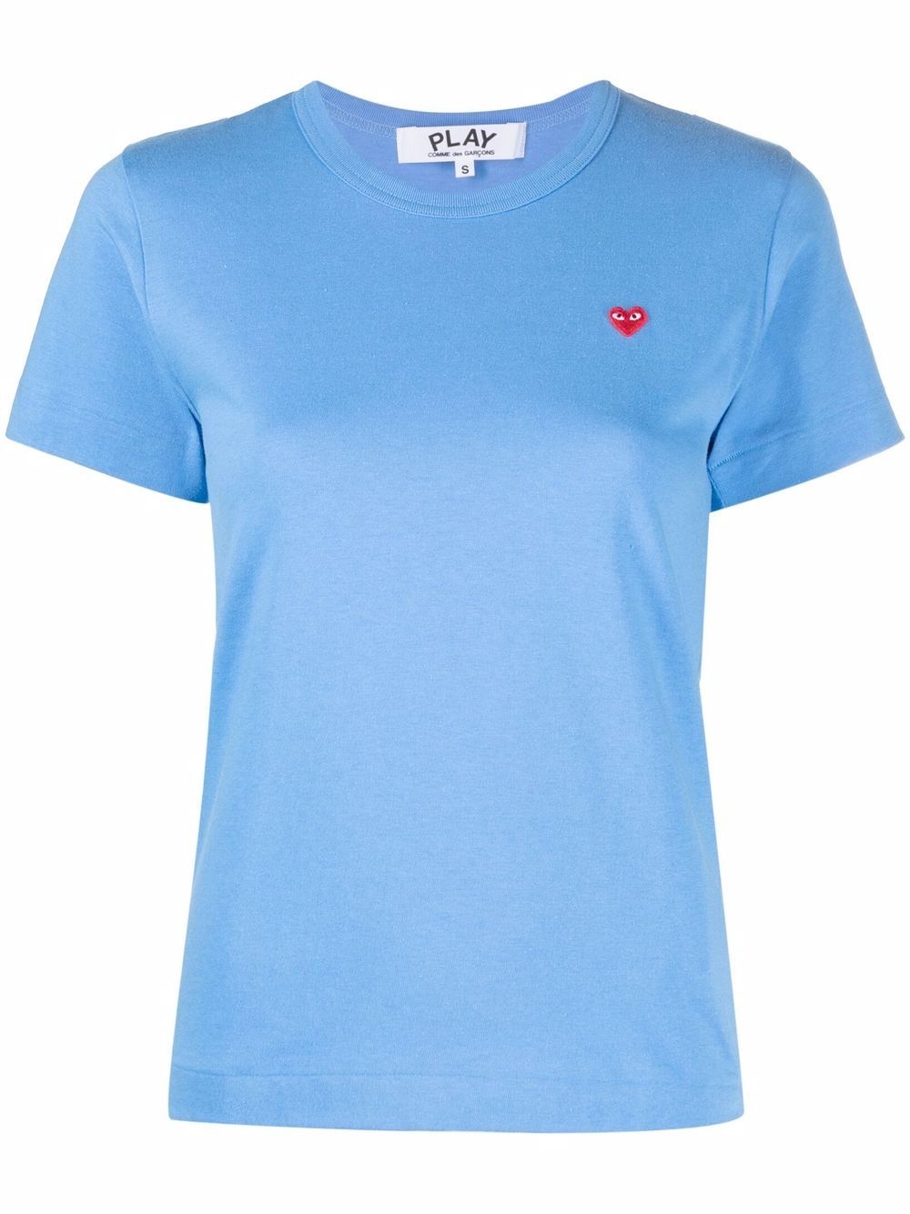 cotton embroidered-logo T-shirt - 1