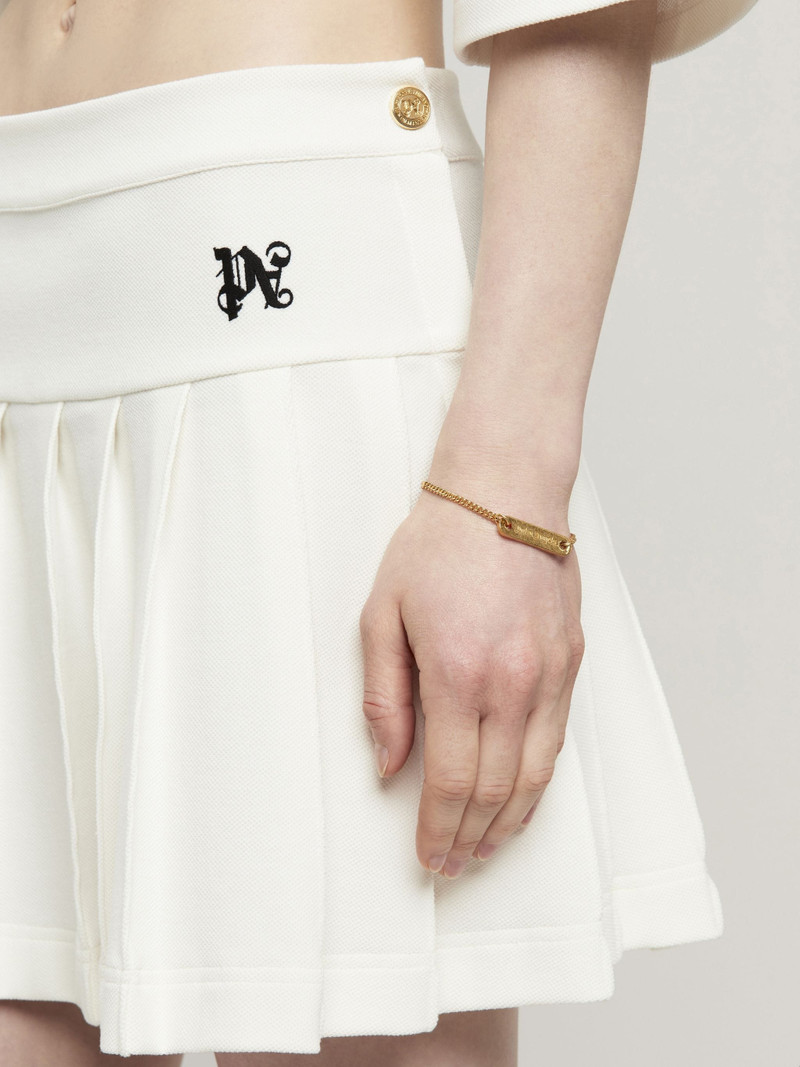 Palm Angels Logo Plate Bracelet outlook