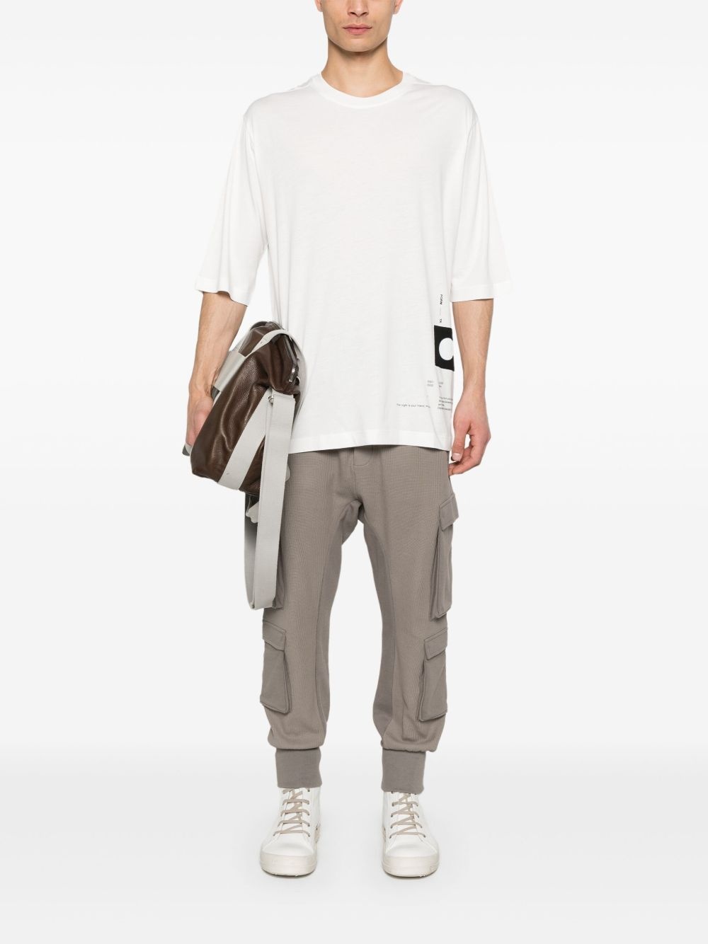 text-print T-shirt - 2