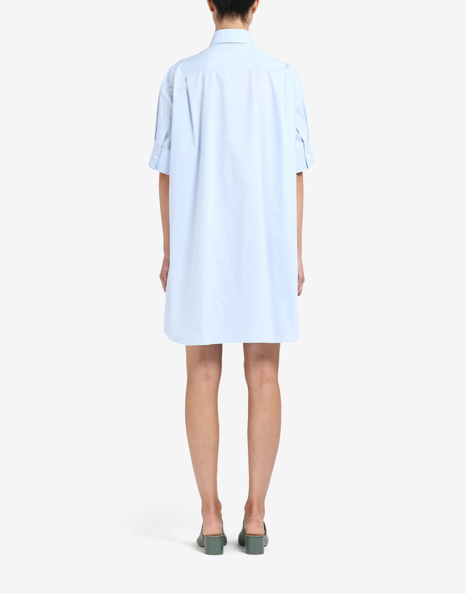 Waistcoat shirt-dress - 4