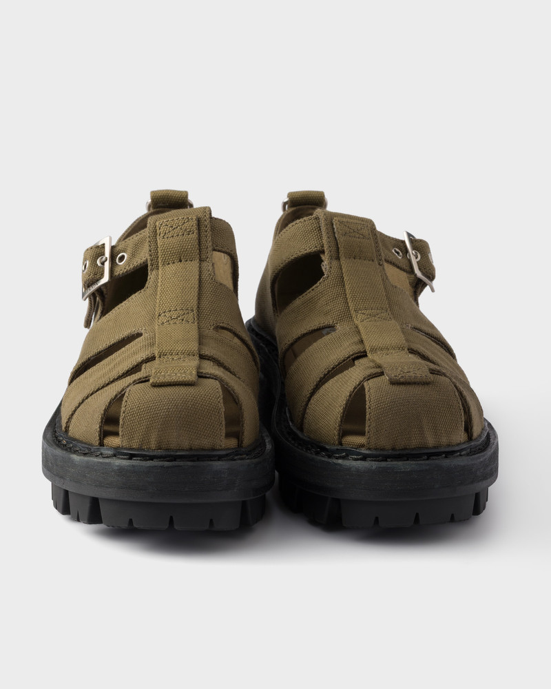 Canvas fisherman sandals 7