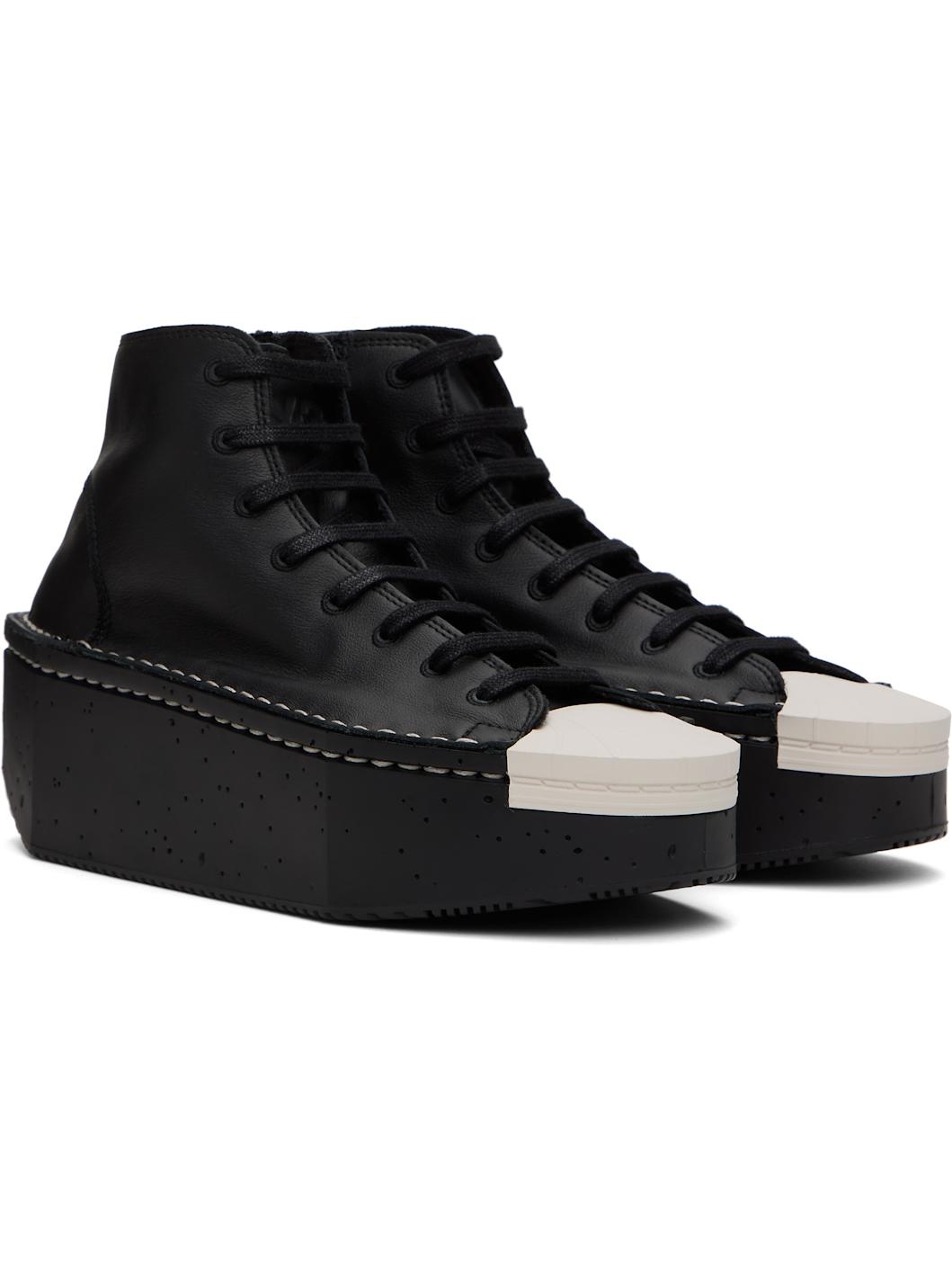 Black Kyasu Hi Sneakers - 4